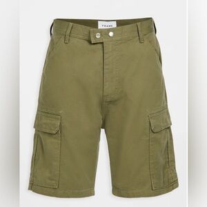 FRAME CARGO SHORTS RIFLE GREEN 9” INSEAM NEW 34